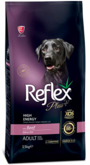 Reflex Plus High Energy Biftekli 15 kg 15000 gr Köpek Maması kullananlar yorumlar